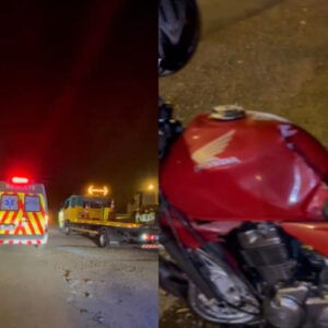 Motoboy morre em trágico acidente na BR-116 em Correia Pinto | Foto: Daniel Silveira / @noticiasonlinelages