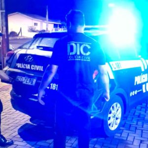 Operação ocorreu em Pinhalzinho | Imagem: Polícia Civil/Reprodução