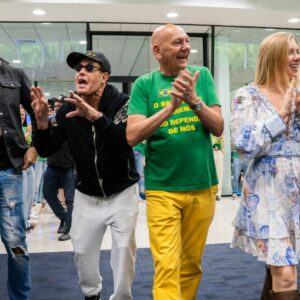 Luciano Hang reúne celebridades em SC para gravações dos 39 anos da Havan | Foto: Havan/Divulgação. 
