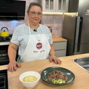 Aprenda a fazer um delicioso 'Risotto de Mignon e Alho Poró' | Foto: SCC/Reprodução