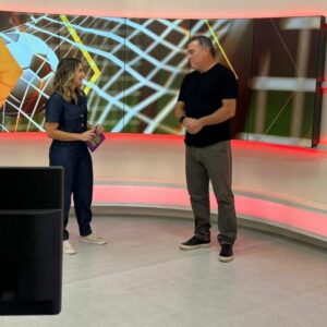 Pintado fala sobre pressão no Figueirense e destaca busca por reação na Série C: “Estamos trabalhando 24 horas por dia” | Foto: SCC SBT. 
