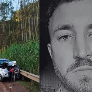 Motociclista morto em colisão no Oeste de SC é identificado | Imagem: redes sociais