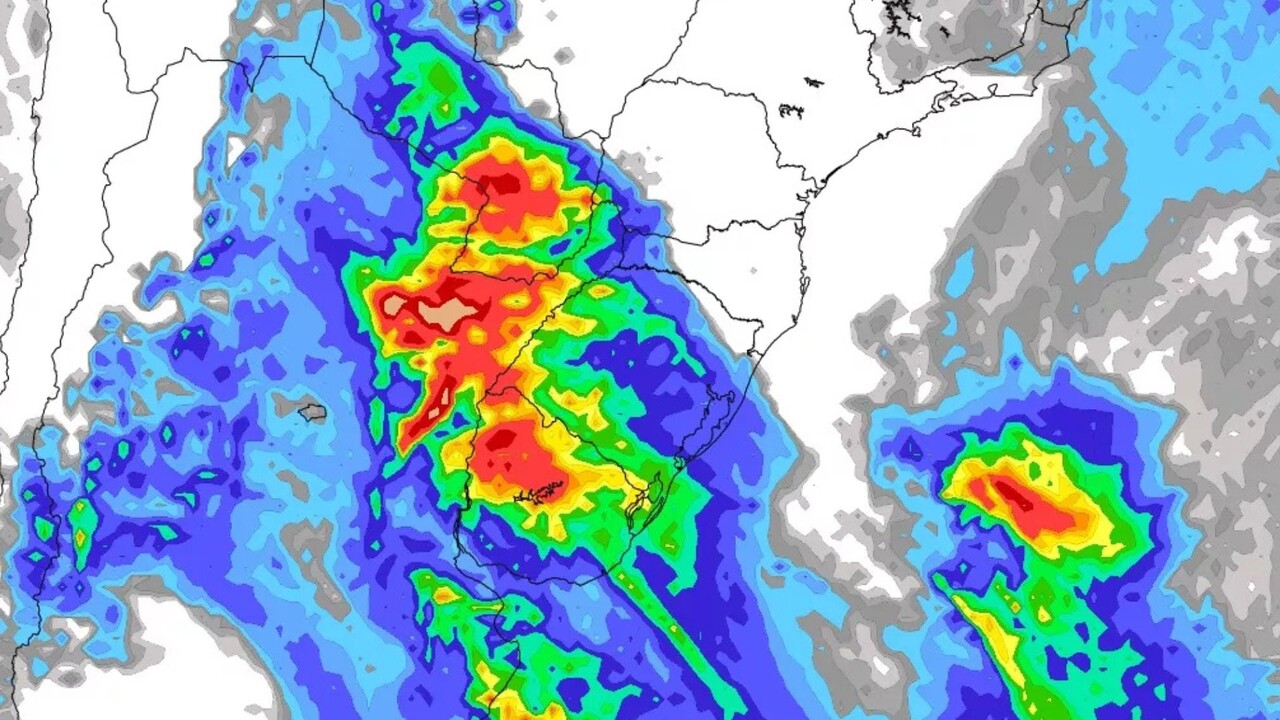 Frente fria mais intensa do ano avança e derruba temperaturas no Brasil : Imagem: repordução/ MetSul