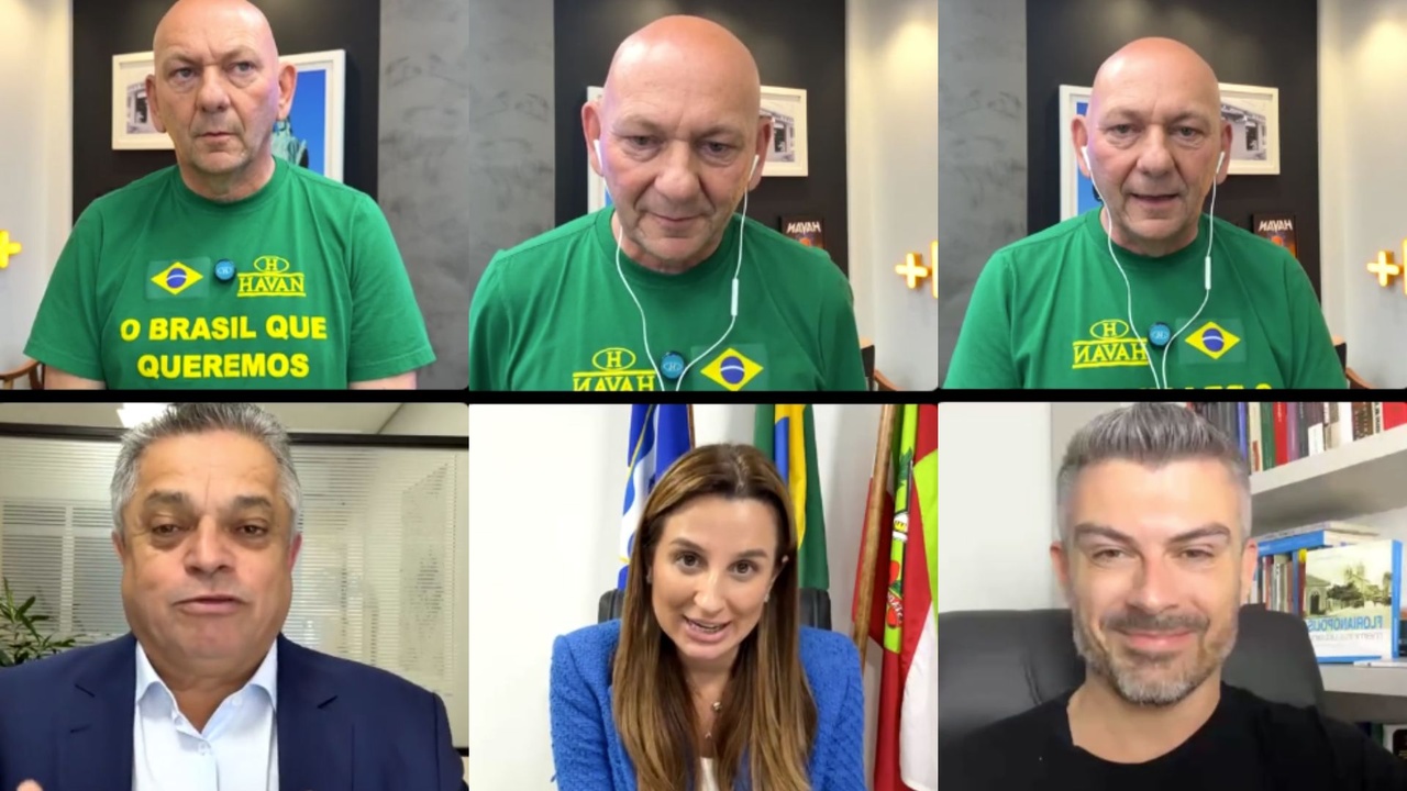 Luciano Hang promove live sobre população de rua e cobra ações mais firmes de prefeitos | Imagem: redes sociais