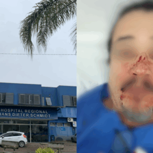 Técnicos de enfermagem são agredidos em hospital de SC | Foto: Ascom/Reprodução