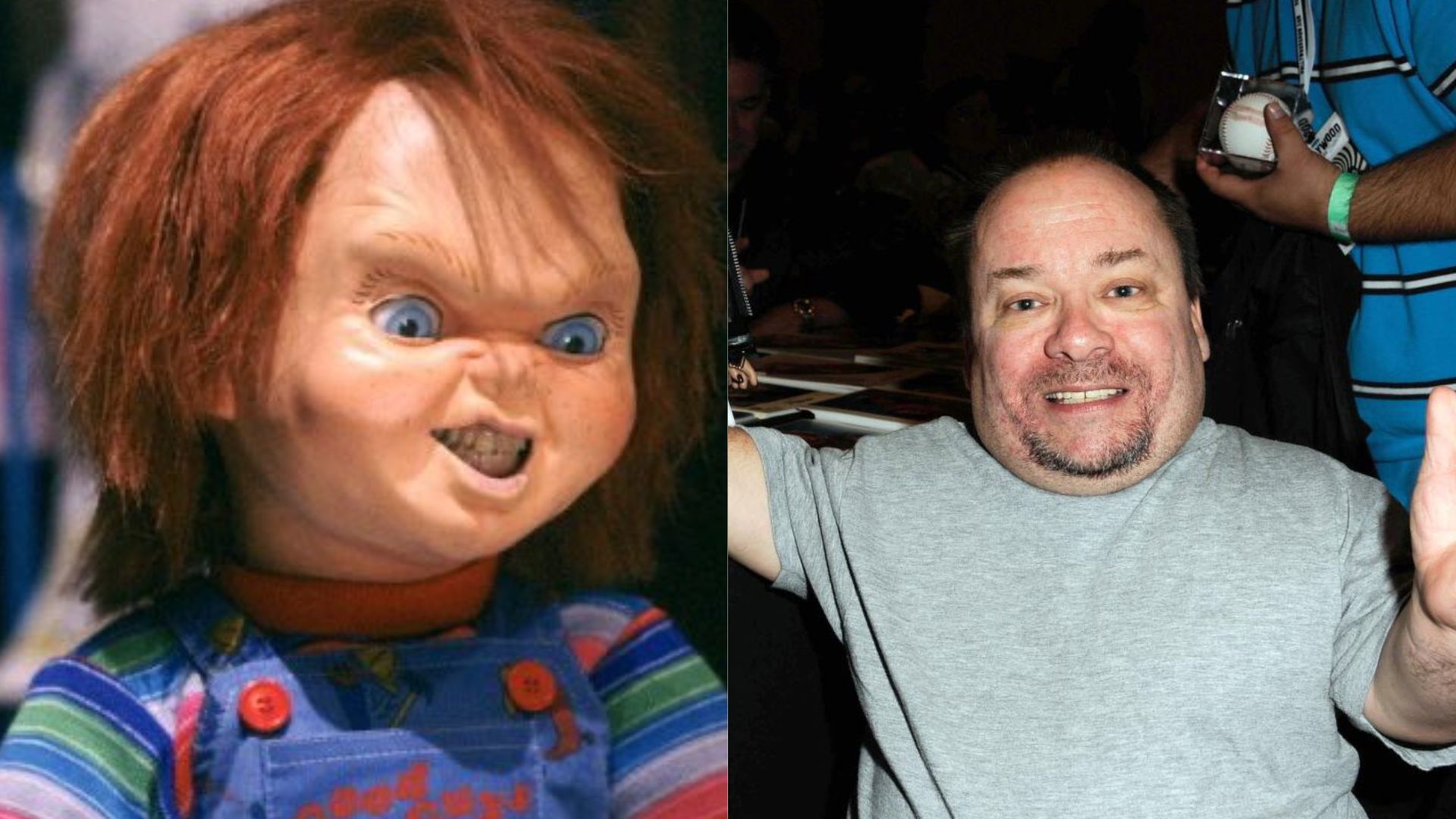 Internado em um hospício, morre ator que interpretou Chucky. – Foto: Redes sociais/Reprodução Internado em um hospício, morre ator que interpretou Chucky. – Foto: Redes sociais/Reprodução