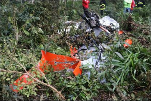 Acidente causou a morte do piloto e do passageiro | Foto: reprodução/CENIPA