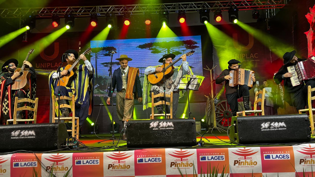 AO VIVO Rádio Clube transmite 31ª Sapecada da Canção Nativa | Foto: Handerson Souza / Rádio Clube de Lages
