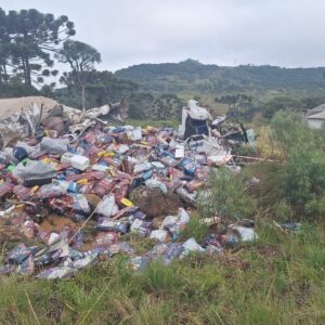 Capotamento na Serra Catarinense deixa um morto/Foto: Polícia Militar Rodoviária/Reprodução