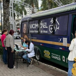 Chapecó reforça campanha de vacinação contra a gripe | Imagem: Prefeitura de Chapecó/Reprodução