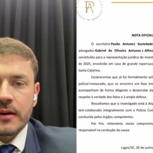 Defesa de padre investigado por abuso sexual em Lages se pronuncia | Foto: divulgação advocacia Pavão Antunes
