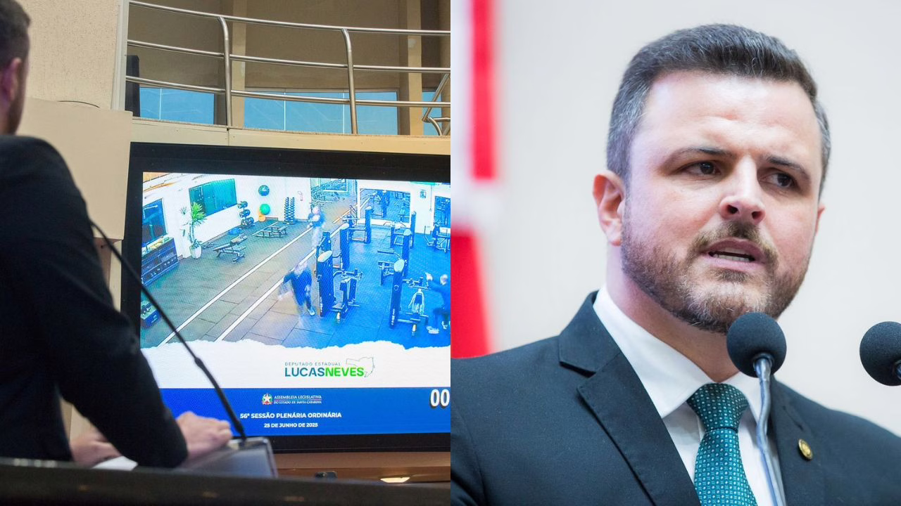 Deputado Lucas Neves defende policial penal que evitou tragédia em academia de Lages | Foto: divulgação