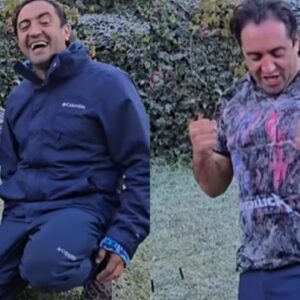 Fotojornalista de São Joaquim veste camiseta congelada a -6,3°C | Foto: Mycchel Legnaghi