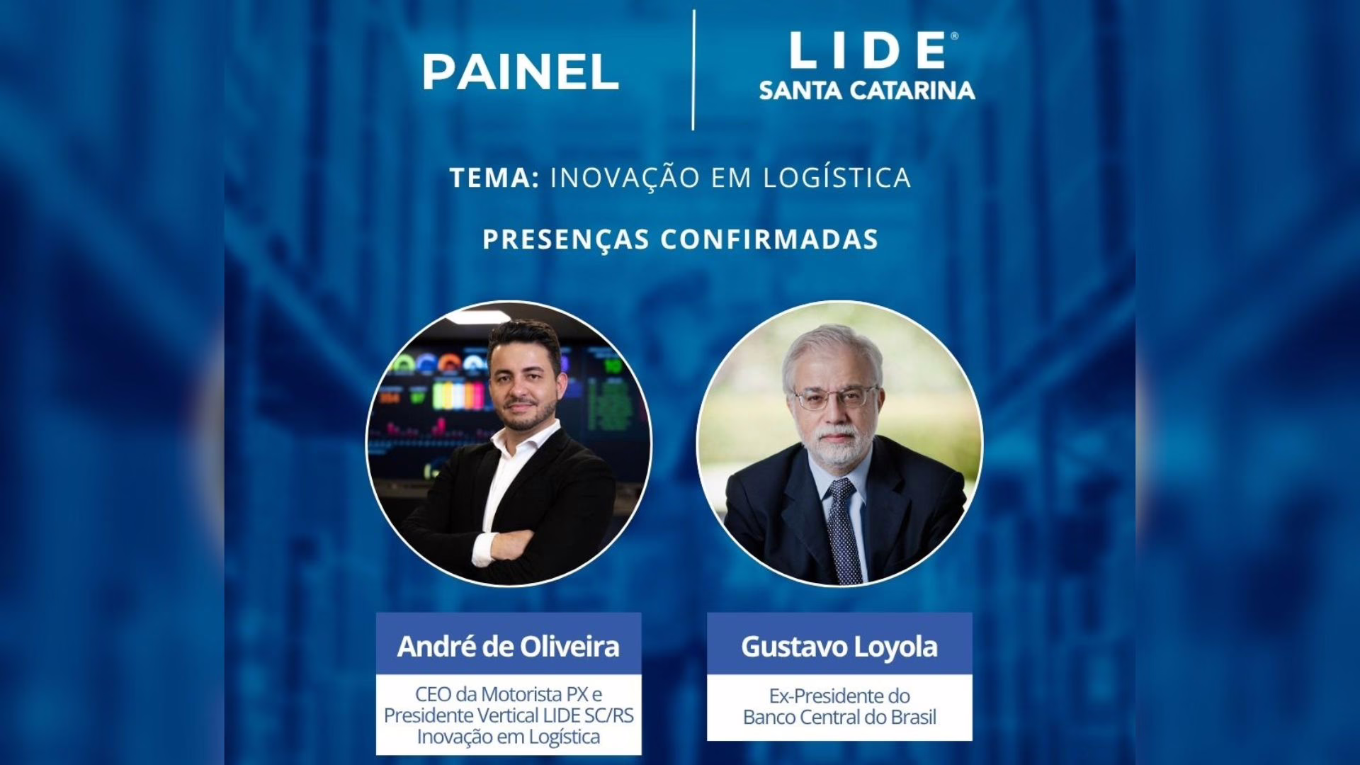Inovação em logística será tema de Painel LIDE em Joinville. – Foto: Redes sociais/Reprodução