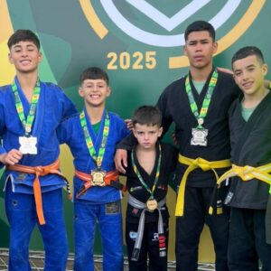 Jovem lageano conquista Tricampeonato Brasileiro de Jiu-Jitsu Kids em São Paulo | Foto: divulgação