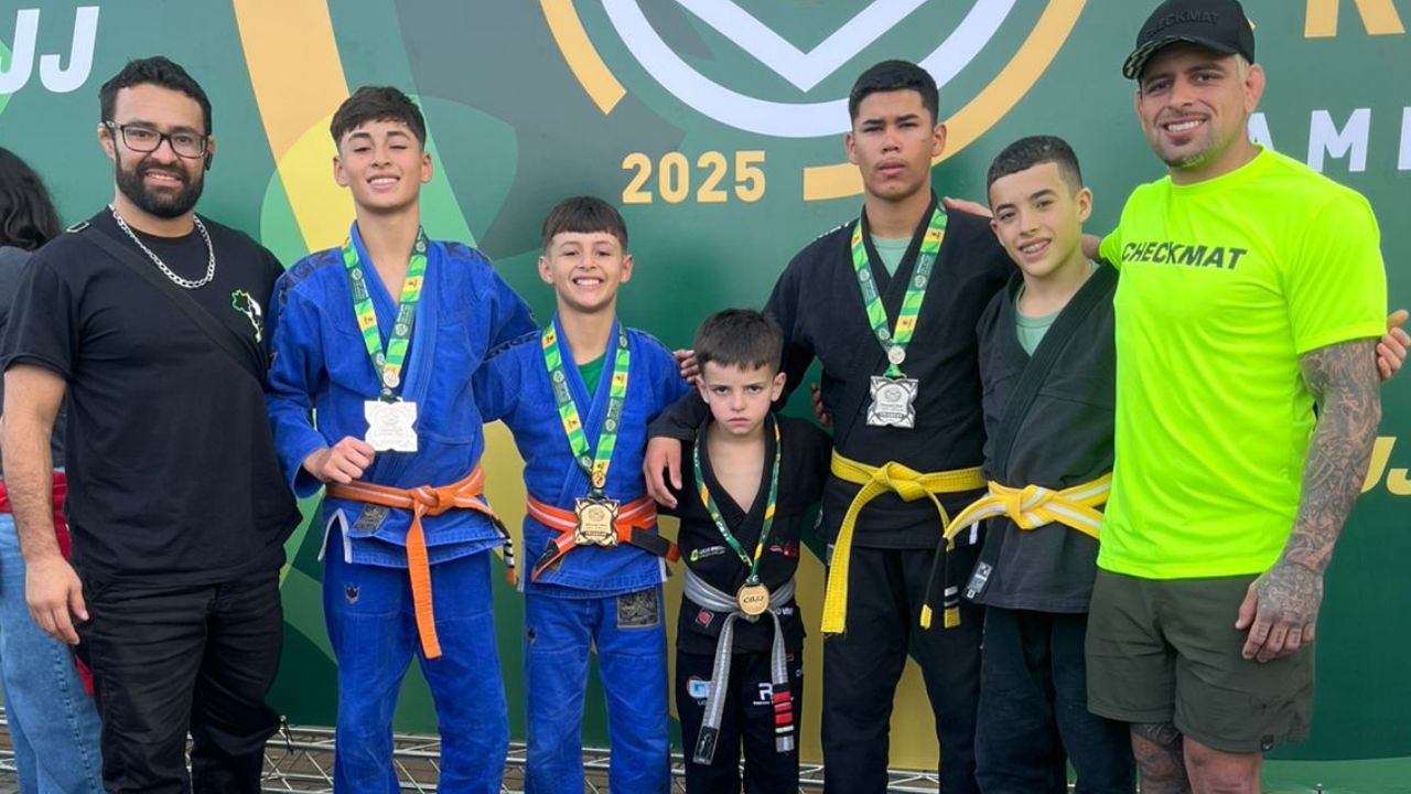 Jovem lageano conquista Tricampeonato Brasileiro de Jiu-Jitsu Kids em São Paulo | Foto: divulgação