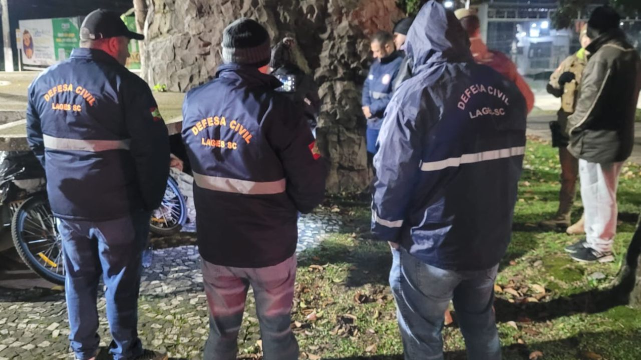 Lages intensifica atendimento a pessoas em situação de rua com a chegada do inverno | Foto: Nilton Wolff e Samuel Gonçalves