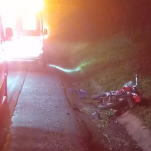 Acidente ocorreu em Dionísio Cerqueira | Imagem: Corpo de Bombeiros/Reprodução