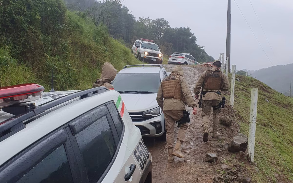 Mulher, mãe e irmã são baleadas por ex-companheiro em SC | Imagem: Polícia Civil/Reprodução