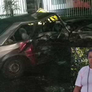 Mulher morre em grave acidente entre dois carros no Oeste de SC | Imagem: Campoere.com/Reprodução