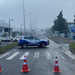 Obras na Avenida Dom Pedro II causam bloqueios parciais em Lages| Foto:  Secretaria de Obras e Infraestrutura e Diretoria de Trânsito (Diretran)/Divulgação