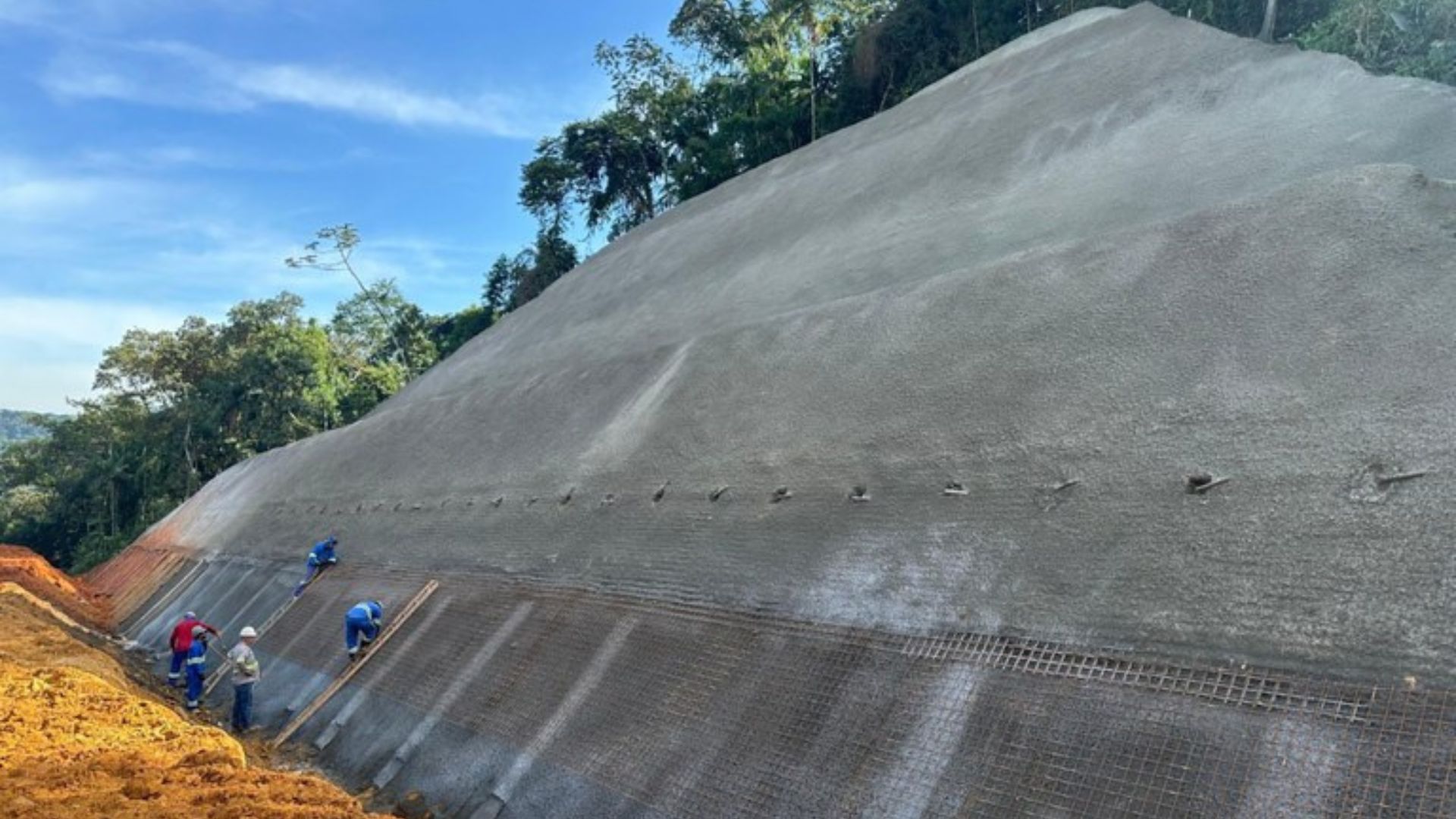Obras no túnel do Vieira avançam na BR-280 no Norte do estado | Foto: DNIT.