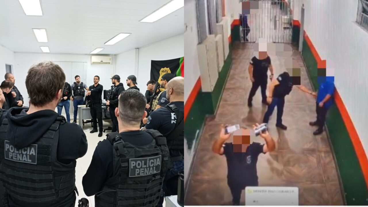 Funcionários de presídio são presos por levar celulares para facção em SC