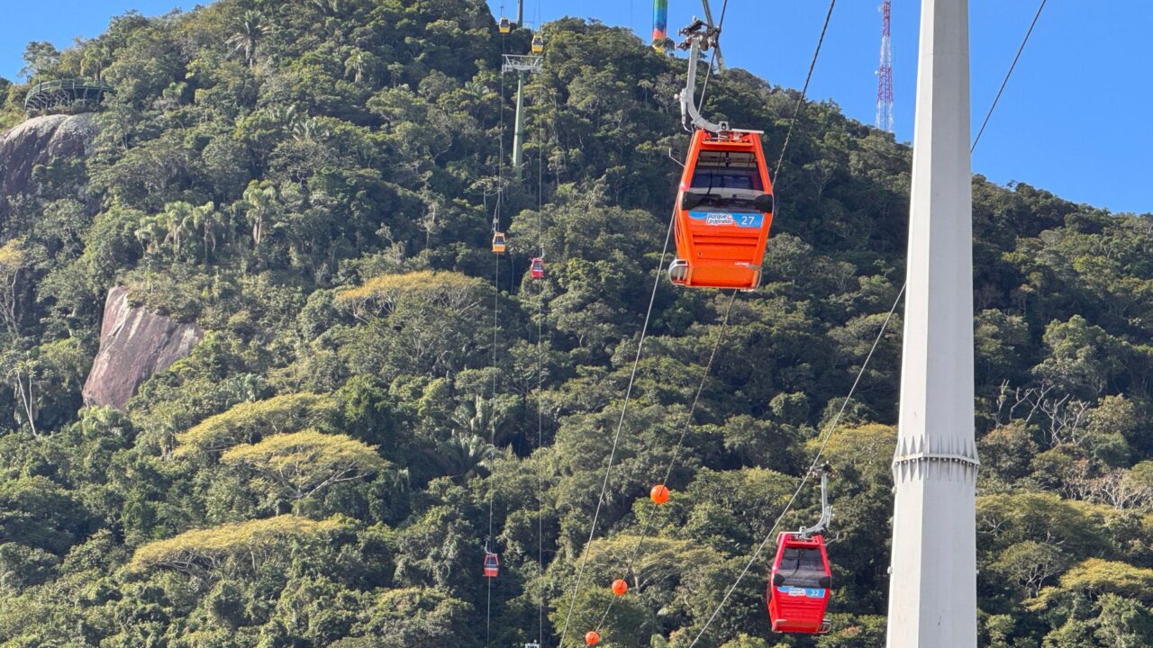 Parque Unipraias reabre com sistema de teleférico renovado em Balneário Camboriú