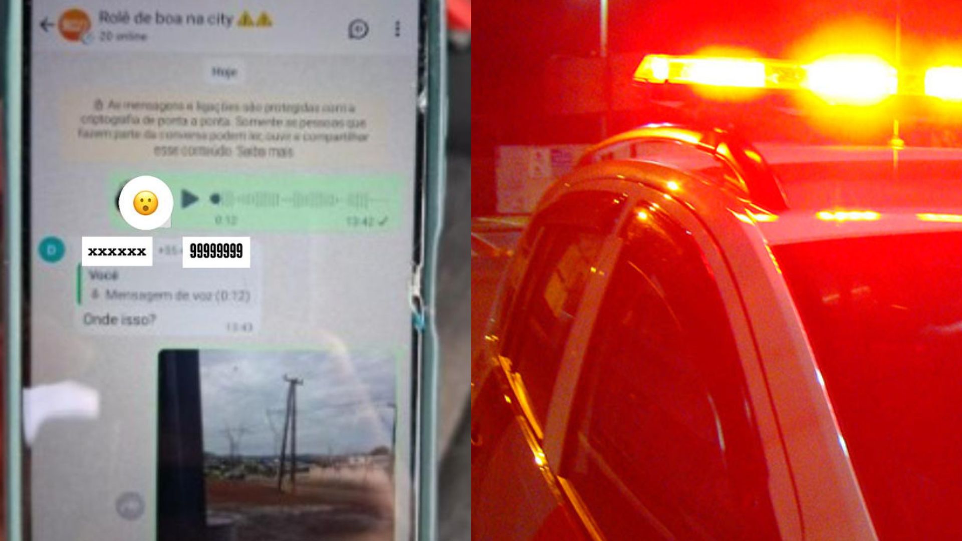 Homem é preso em SC por divulgar operação da PM em grupo de WhatsApp | Imagem: PMSC