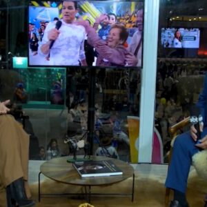 Deputado Mário Motta relembra trajetória e enaltece Festa do Pinhão | Imagem: SCC SBT