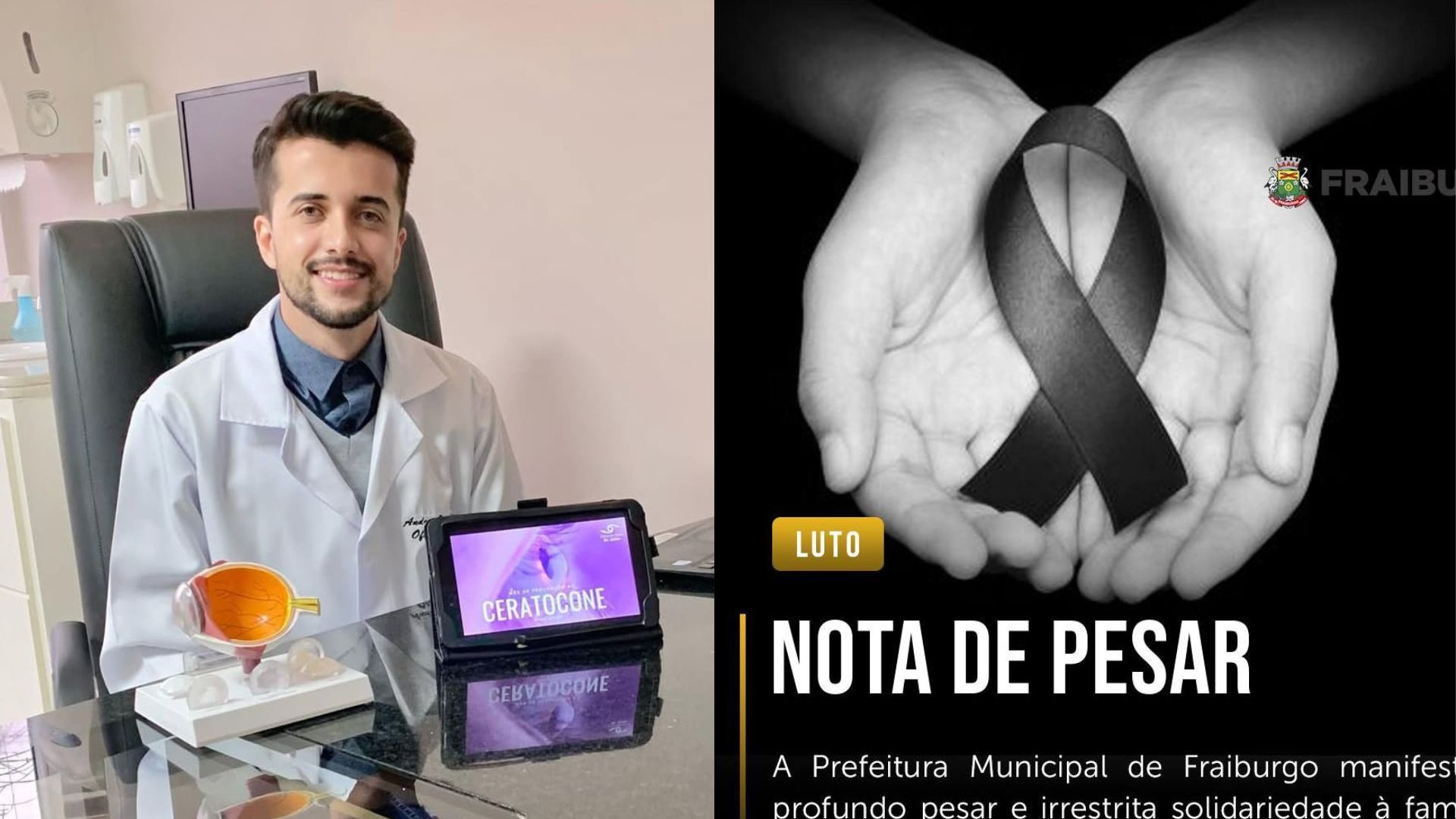 Médico é identificado entre as vítimas da queda de balão em SC | Imagem: redes sociais