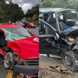 Morre uma das vítimas de grave acidente na Serra de SC; veja imagens | Foto: CBMSC/PMRv/Reprodução