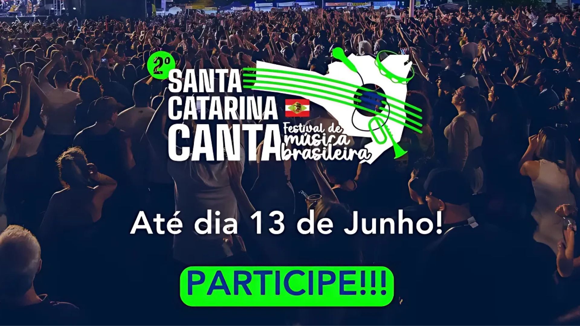 Inscrições para o ‘Santa Catarina Canta’ terminam nesta sexta; veja como participar | Foto: Secom-SC/Reprodução