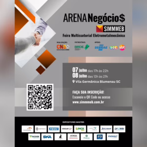 Arena Negócios 2025 reunirá empresas e profissionais em Blumenau | Foto: Reprodução