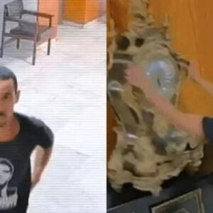 Moraes manda prender de novo condenado por quebrar relógio no 8 de Janeiro e manda investigar juiz | Foto: Reprodução, via SBT News.