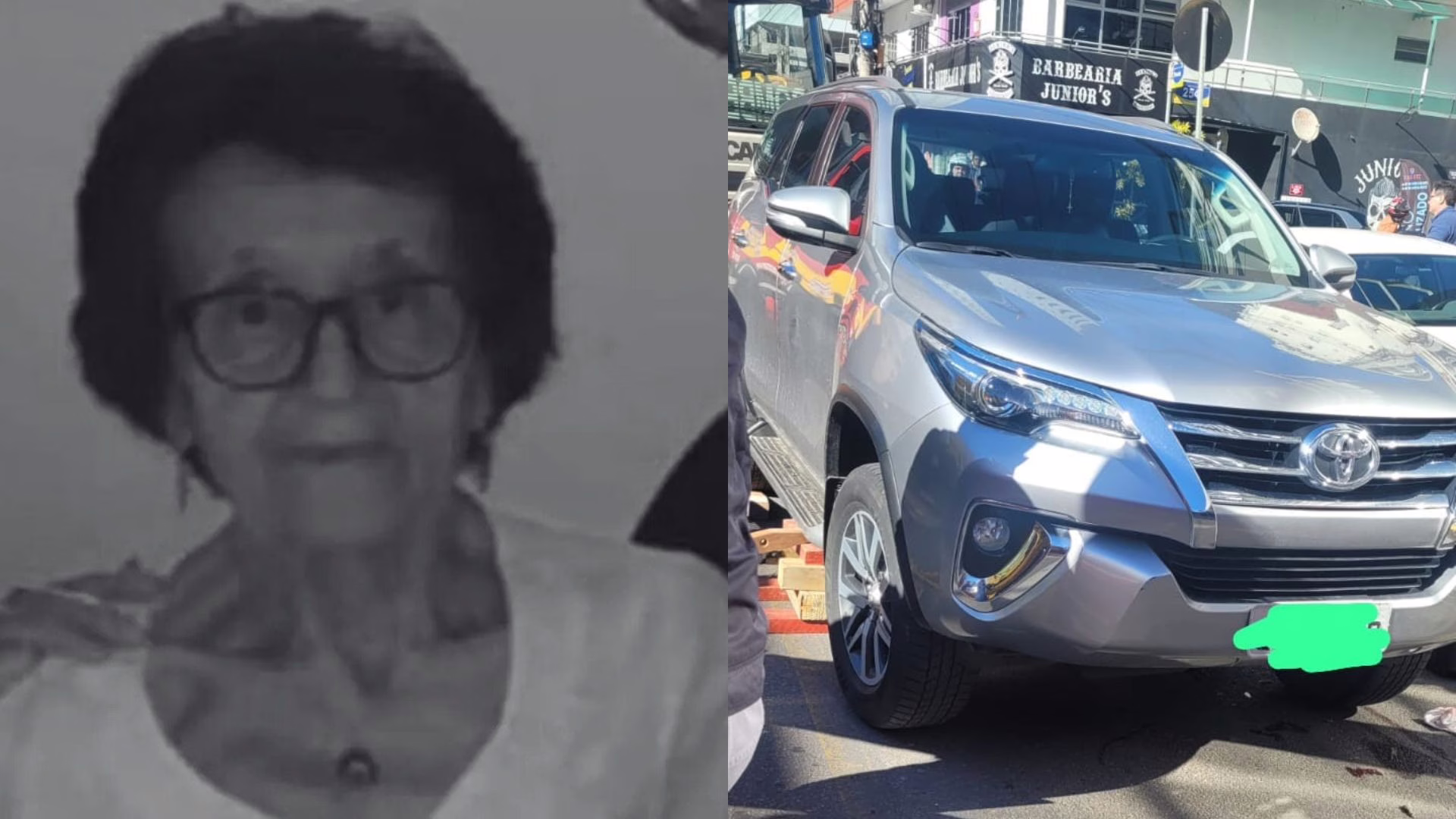 Morre no hospital idosa atropelada na faixa de pedestres em SC | Foto: Redes sociais/Reprodução