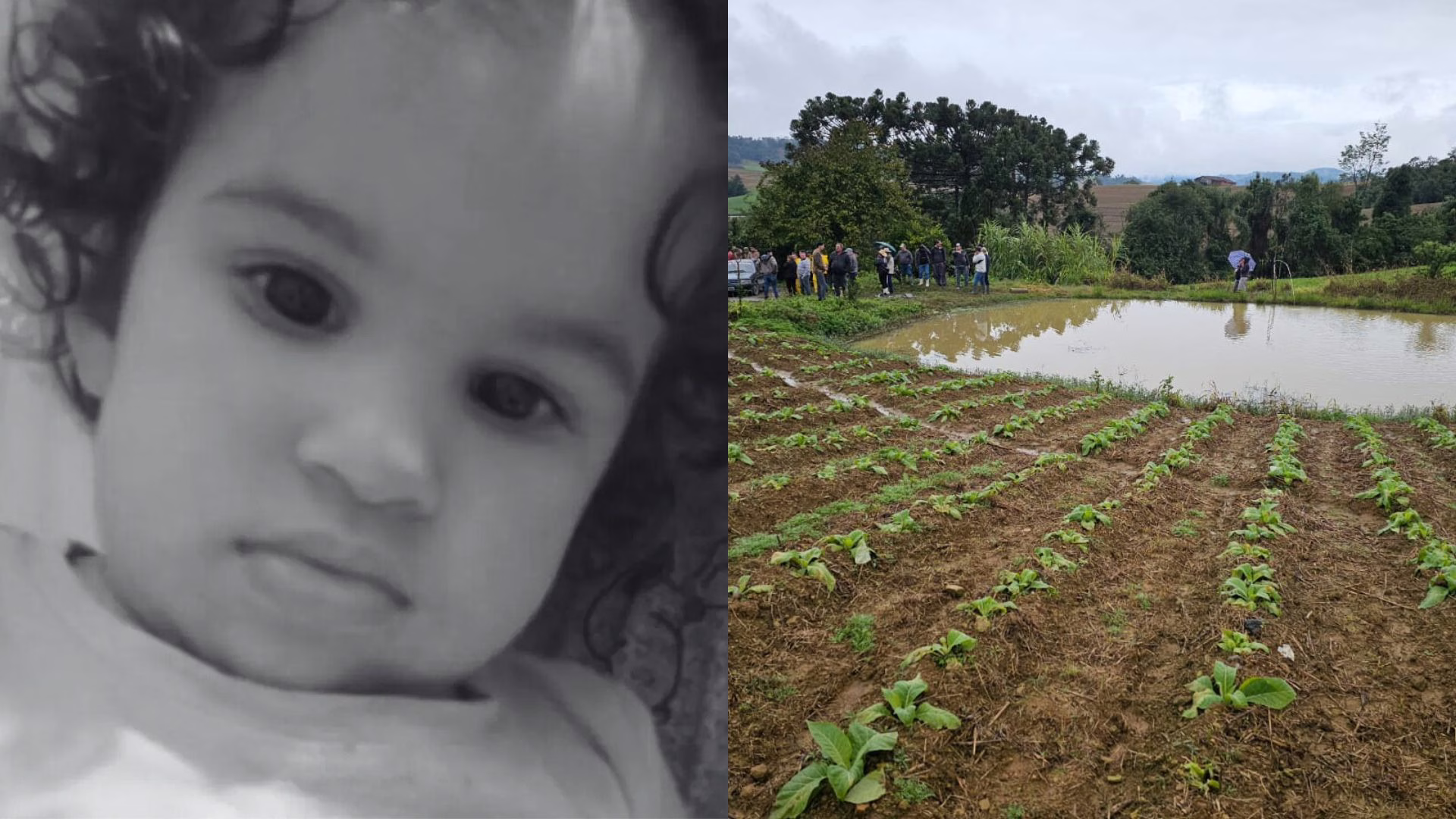 Criança desaparece e é encontrada morta em lagoa de SC | Foto: CBMSC/Reprodução