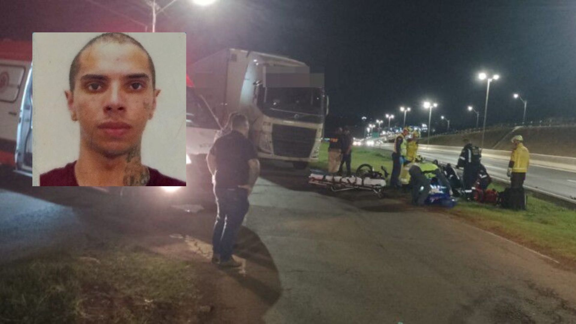 Identificado motociclista que morreu em acidente na BR-480 | Foto: ClicRDC/Reprodução | Divulgação.