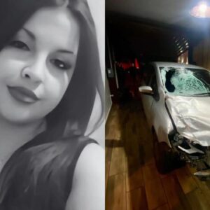 Identificada mulher que morreu atropelada e 'viajou' no teto de carro | Foto: Redes sociais/Reprodução