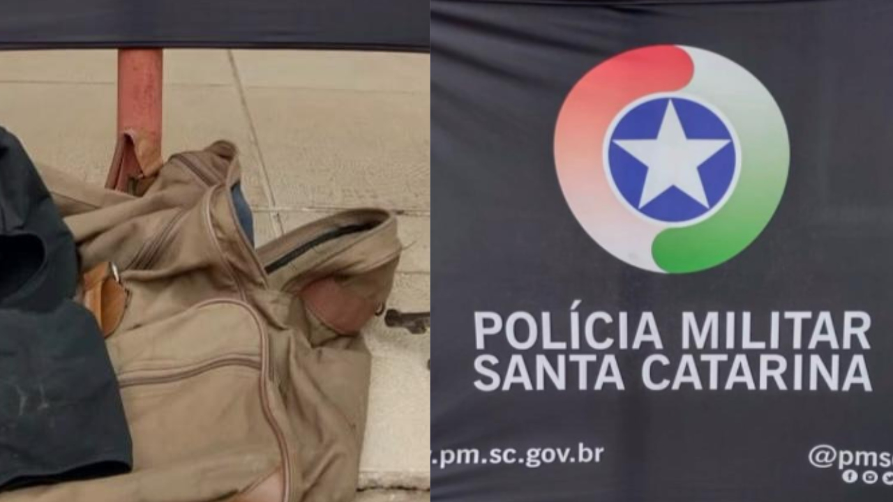 Polícia Militar apreende arma e drogas e prende suspeito de roubo em Lages| Foto: 6 BPM