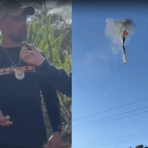 Polícia revela como ocorreu acidente com balão em SC. - Foto: reprodução/Jornal Correio do Sul/ cedida
