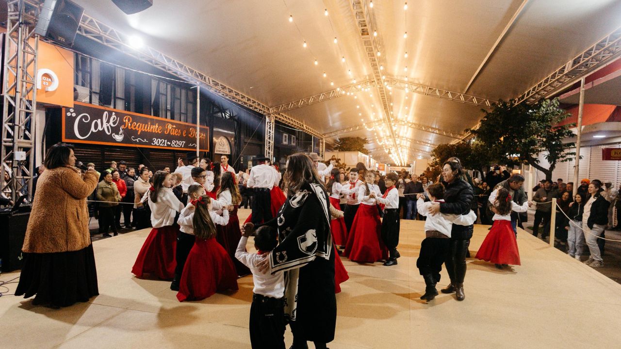Quinto dia da Festa do Pinhão exalta tradições com música, dança e alegria | Foto: divulgação Prefeitura de Lages