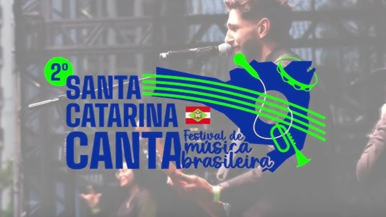 Santa Catarina Canta 2025 inscrições abertas para o festival | Foto: divulgação Santa Catarina Canta