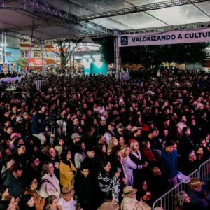 Terça-feira de muita música na 31ª Festa Nacional do Pinhão | Foto: Marlon Sá Molin/MSM Imagens Aéreas
