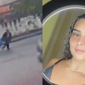 Vídeo mostra vendedor de yakisoba carregando corpo de jovem em carrinho de mão. - Foto: Internet/Reprodução
