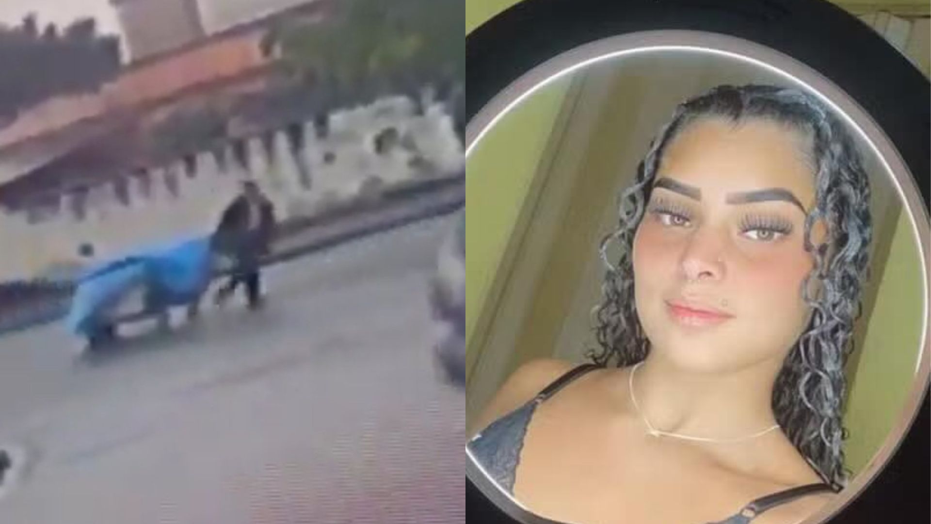 Vídeo mostra vendedor de yakisoba carregando corpo de jovem em carrinho de mão. – Foto: Internet/Reprodução