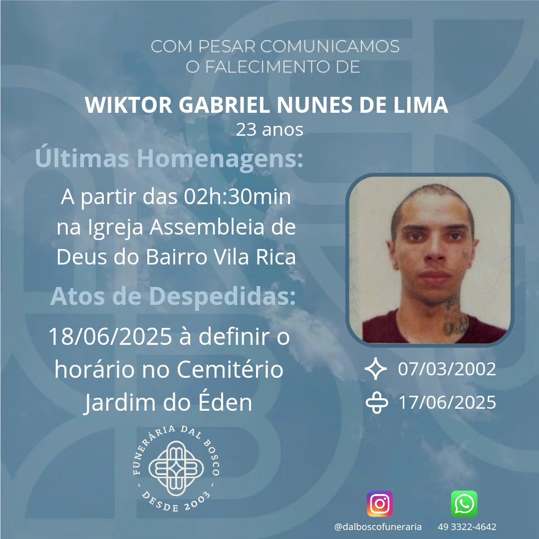 Identificado motociclista que morreu em acidente na BR-480