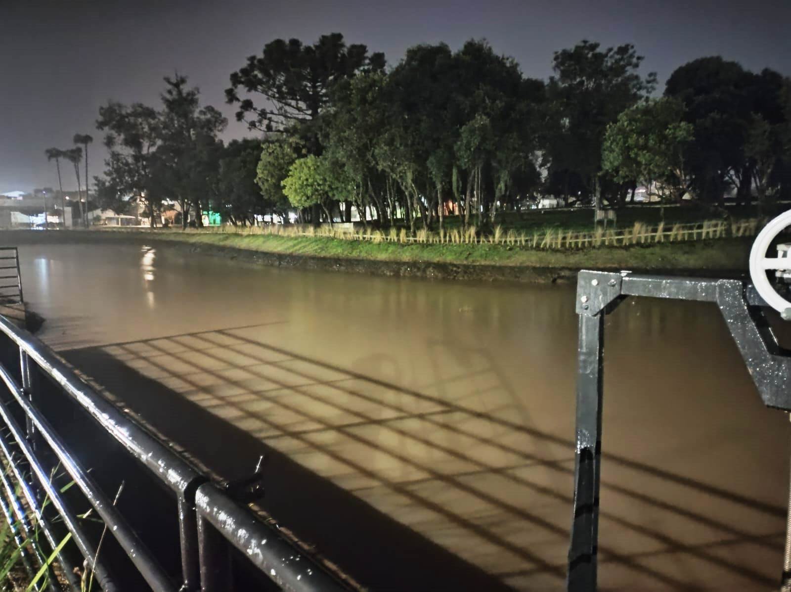 Município do Oeste de SC registra mais de 160 mm de chuva em 24 horas | Defesa Civil 