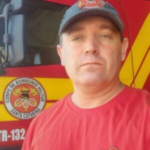 Bombeiro morre após ser picado por aranha em SC | Arquivo Pessoal
