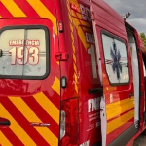 Motorista é arremessado após caminhonete cair em ribanceira na SC-305 | Foto: CBMSC/ Ilustrativa